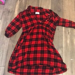 plaid dress